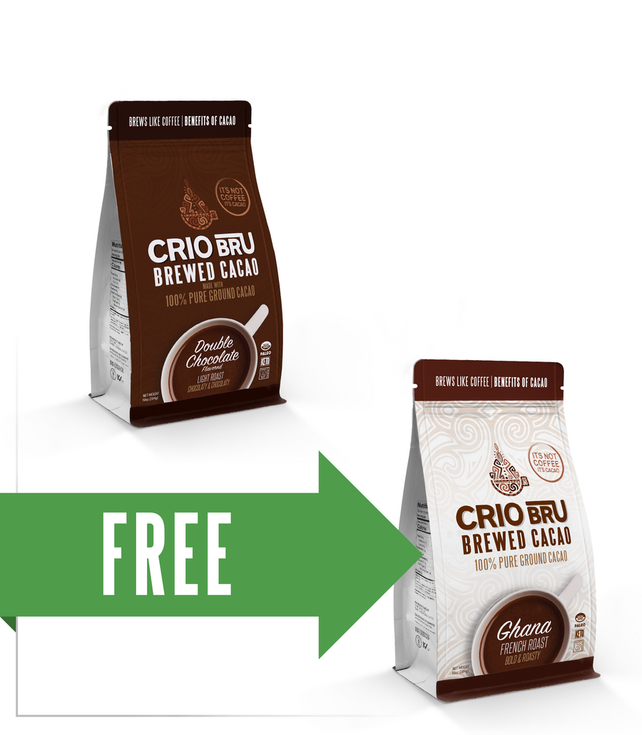 Double Chocolate 10oz Bag + Free Gift: 10oz Bag Promotion BOGO