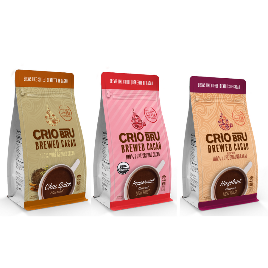 3 Pack Limited Edition Chai Spice, Peppermint & Hazelnut