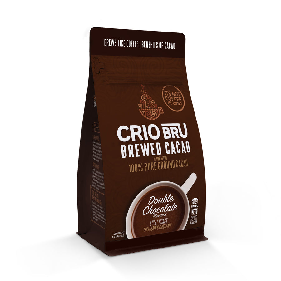 Double Chocolate 24oz Bag + Free Gift: Mini Stovetop Espresso Promotion